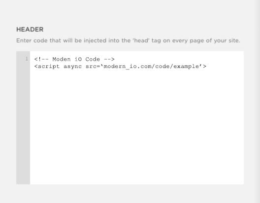 Modern iO - Tag Instructions for SquareSpace - Image 2