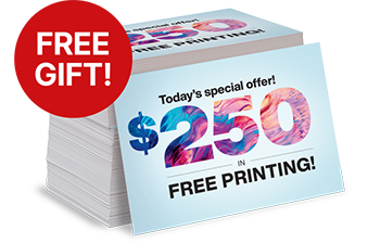 $250 in Free Printing for Attending