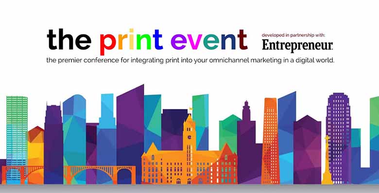 The Print Event conference 2019.